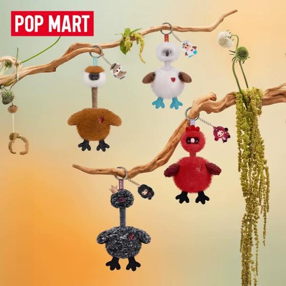 POPMART泡泡玛特Dear Birds系列香氛挂件盲盒周边